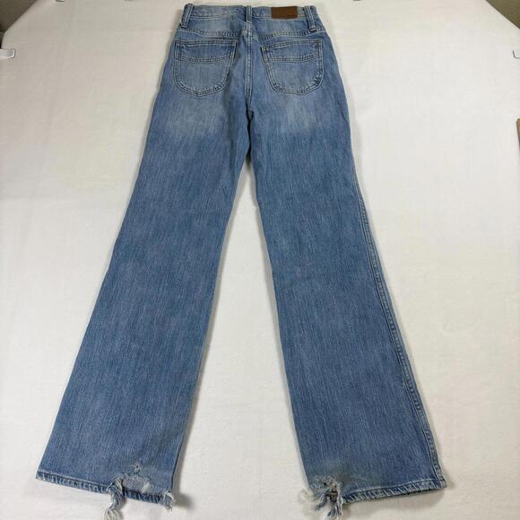 Madewell Jeans Womens Size 26 Blue Hi Rise Flare Vintage Y2K Denim Retro Bootcut - Picture 9 of 11